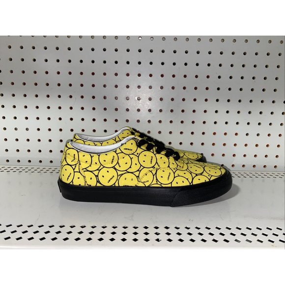 RARE AIRWALK Retro Smiley Face Logo Mens Athletic Lifestyle Skate Shoes Size 8 - Picture 1 of 8